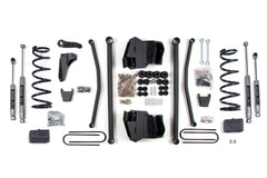 BDS 4 Inch Lift Kit with Long Arm for 2009-2013 Dodge Ram 2500 Power Wagon 4WD Gas
