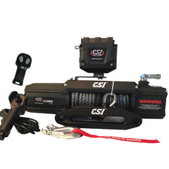 CSI Brute Series 12,000 lb. Synthetic Rope Winch with Remote