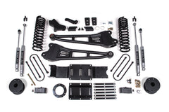 BDS Suspension 4 Inch Radius Arm Suspension Lift Kit Ram 3500 Rear Air Ride 4WD Gas (2019–2024)