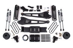 BDS 6 Inch Radius Arm Lift Kit Ram 3500 Diesel w/ Rear Air Ride 4WD (2019–2024)