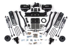 BDS Suspension NX2 6 Inch 4-Link Lift Kit Ram 3500 Rear Air Ride 4WD Diesel (2019-2024)