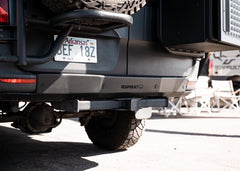 ROAMBUILT High Clearance rear bumper showing side and center section