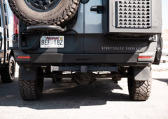 ROAMBUILT high Clearance rear bumper integrated to look like the stock bumper