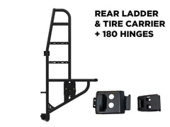 Sprinter Van Rear Ladder + Tire Carrier