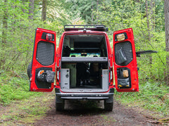 Sprinter Van Rear Door Molle Panels