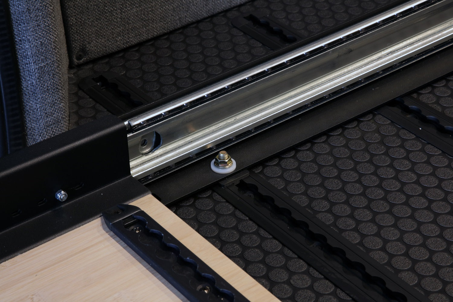60-Inch DIY Slide Tray Kit for Vans, Campers & Overland Storage