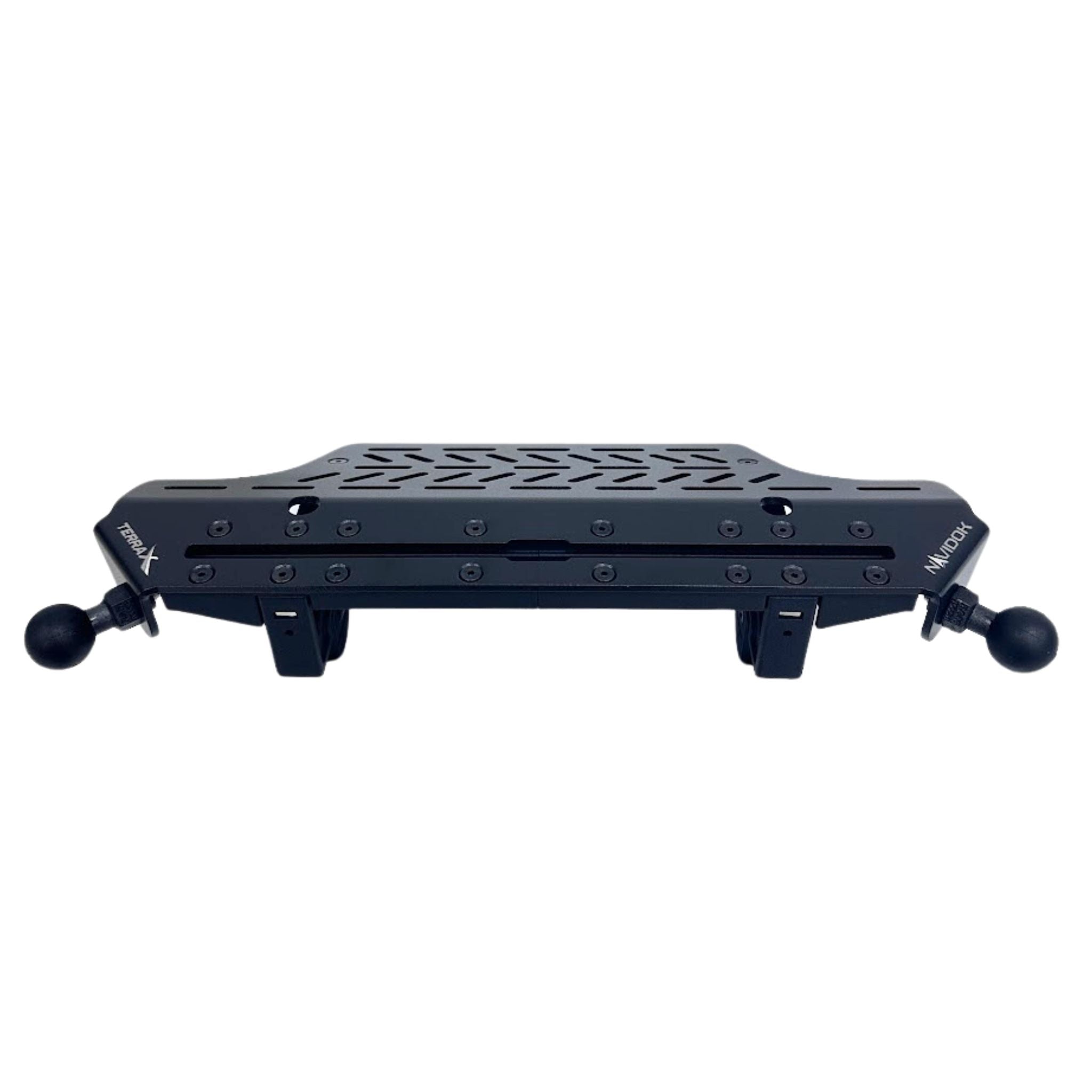 Ford Transit Navidok No-Drill Dash Mount for 12” Screen (Dual RAM Balls + T-Slot Track)