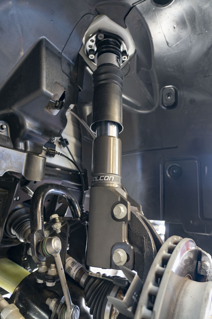 Van Compass Falcon Monotube Inverted Rally Strut for Mercedes Sprinter 4x4 & AWD (2015 & Up)