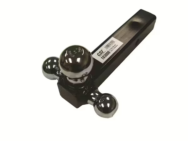 CSI Tri-Ball Mount - 2 in. Receiver, 7,500 lb.