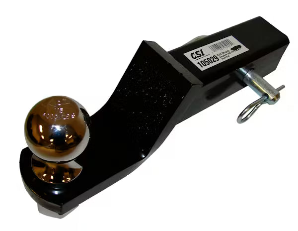 CSI Ball Mount with 2 in. Ball, Pin & Clip - Chrome