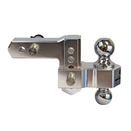 CSI 4 in. Adjustable Aluminum Ball Mount - 2 in. Shank