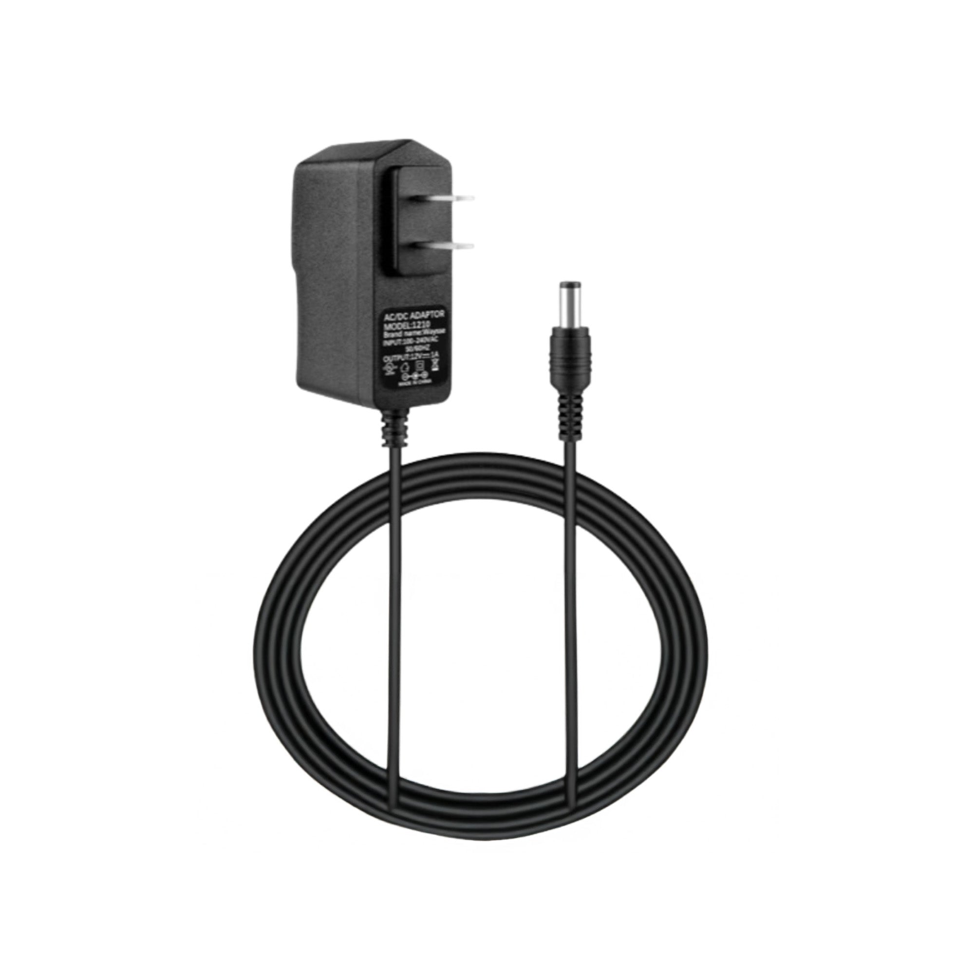 Wall Plug Power Adapter – 12V 1A (USA)