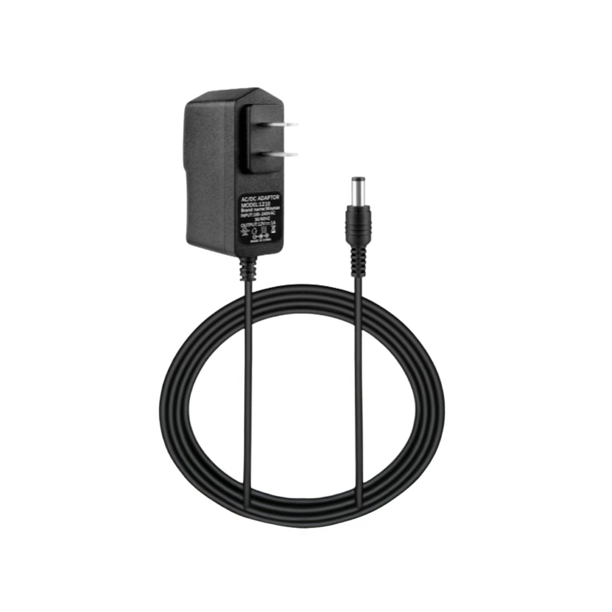 Wall Plug Power Adapter – 12V 1A (USA)