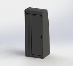 Van Wife Components 30" Aluminum Shower Stall – Powder Coated Overland Van Shower