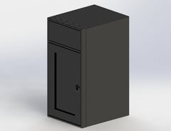 Van Wife Components 18" Sink Base Cabinet – Powder Coated Aluminum Van Cabinet