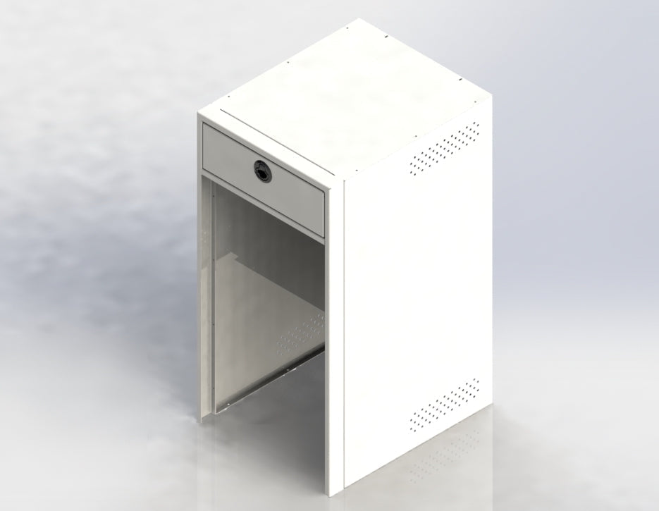 Van Wife Components 18" Fridge Base Cabinet – Nova Kool R3100 Compatible (22"x18"x36")