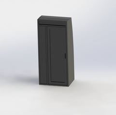 Van Wife Components 33" Aluminum Shower Stall – Powder Coated Overland Van Shower