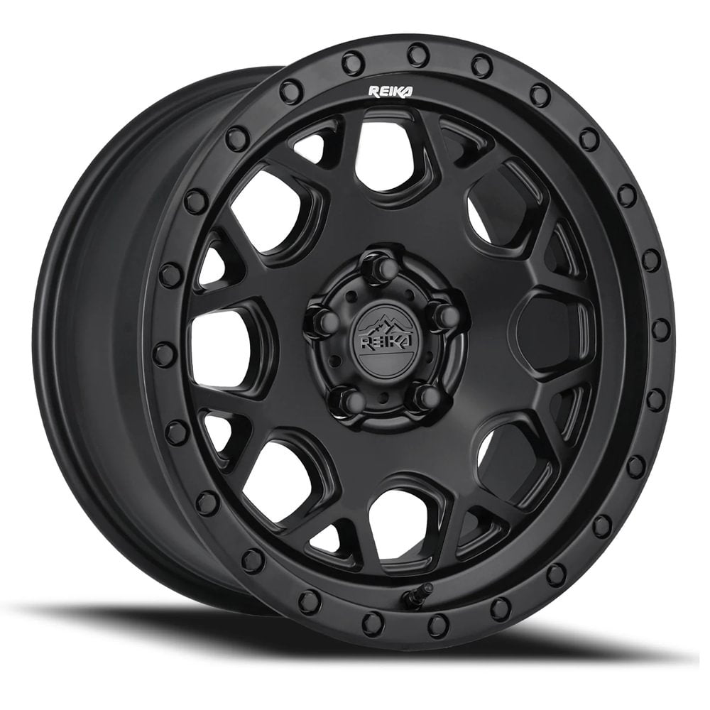 Reika R45 Marauder wheel in Satin Black
