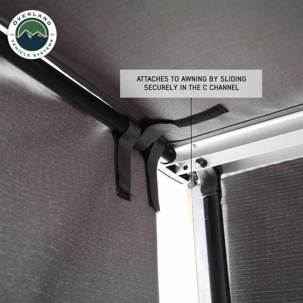 6.5’ Awning Shade Wall Attachment