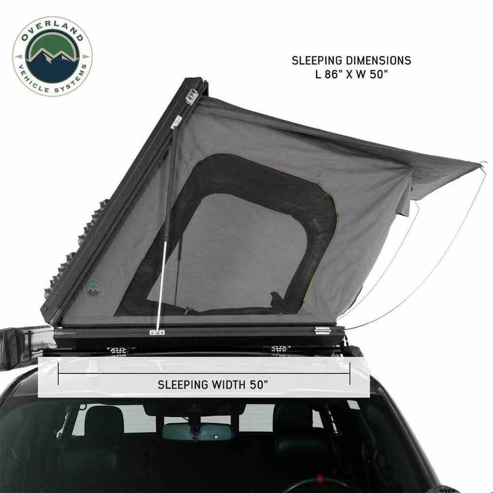 Sidewinder Aluminum Side Opening Roof Top Tent dimension