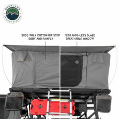 Sidewinder Aluminum Side Opening Roof Top Tent window