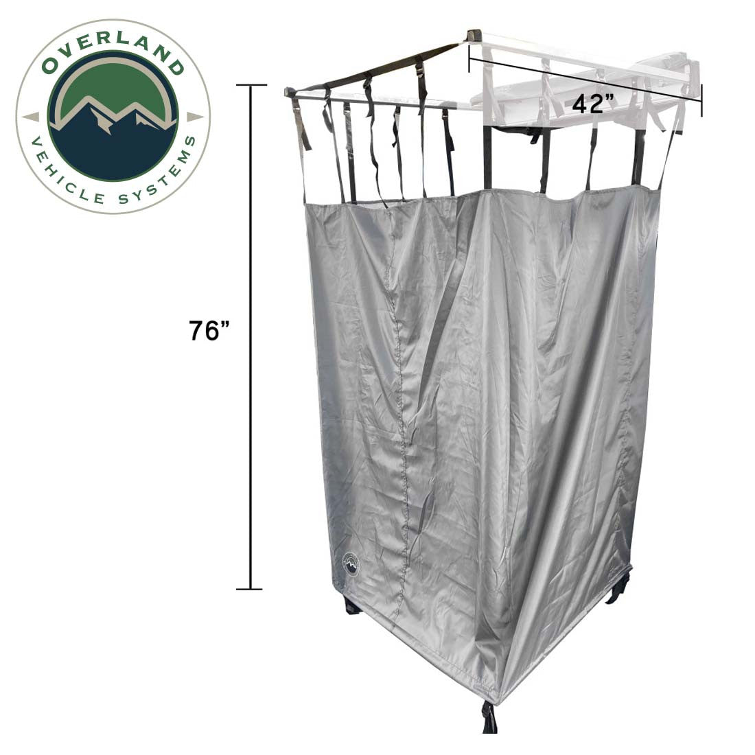 HD Nomadic Car-Side Shower Room - Camping Shower Tent dimensions