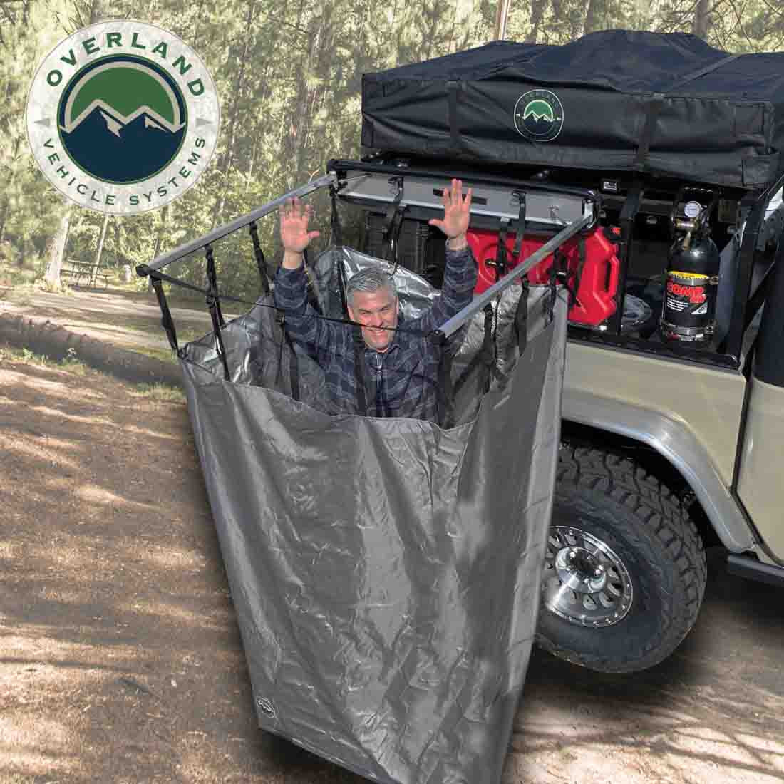 OVS HD Nomadic Car-Side Shower Room – Privacy Awning for Shower, Toilet & Changing