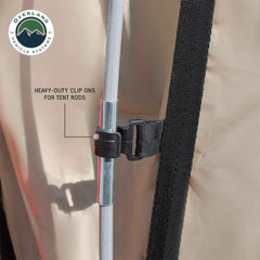 LD TACT Truck Bed Tent with PVC Floor, Storage Loft, and Adjustable Straps
