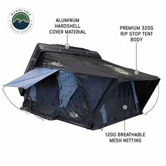XD Everest Cantilever Aluminum Hard Shell Roof Top Tent – Blue Body & Black Rainfly