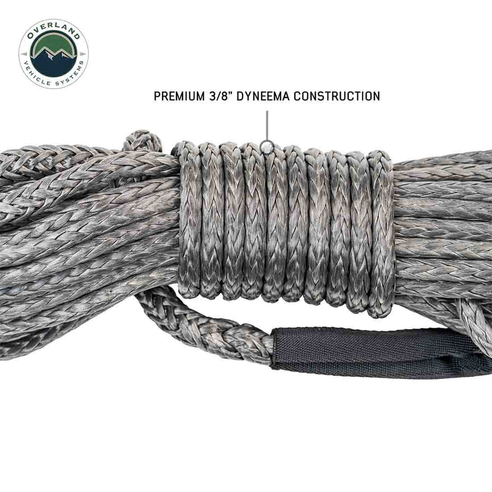 Brute Recovery Winch Line Extension 3/8" x 50' wrapped