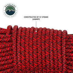 Brute Recovery Performance Winch Line 3/8"x 85' close up
