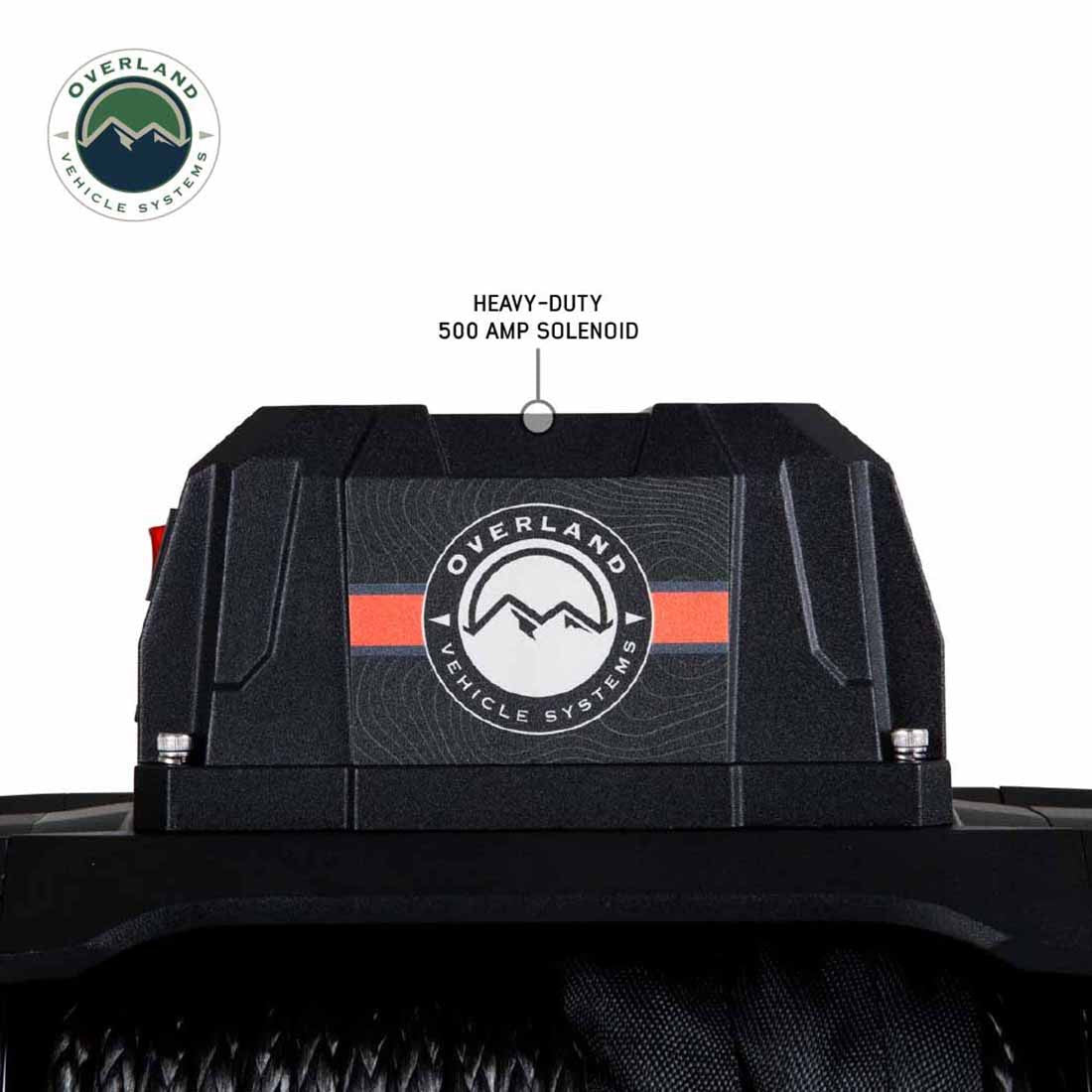SCAR 10S - 10,000 lbs. Rated Synthetic Rope Winch