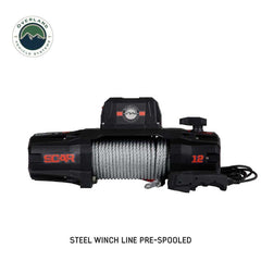 SCAR 12 - 12,000 lbs. Rated Steel Cable Winch