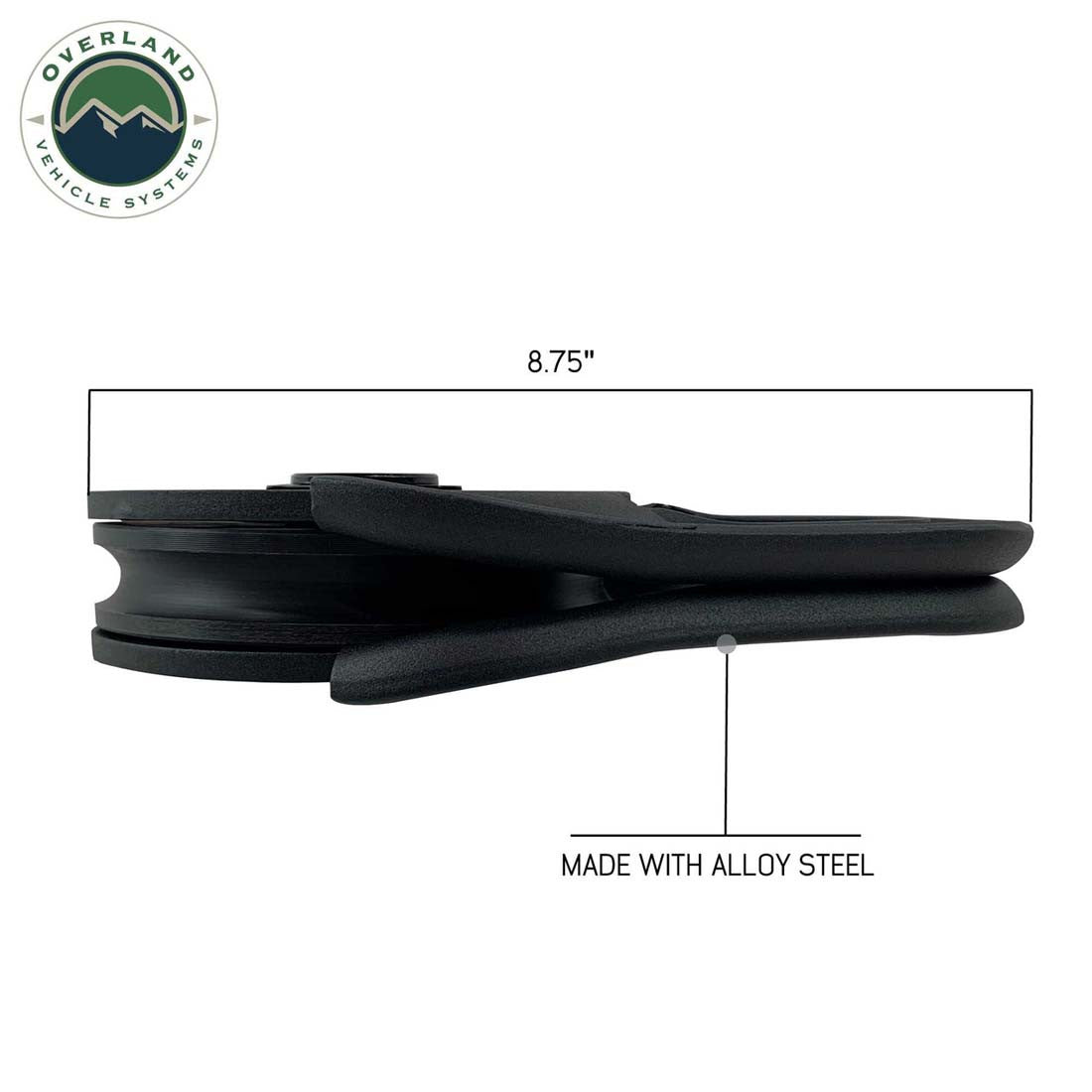 Snatch Block - Heavy Duty Universal dimensions