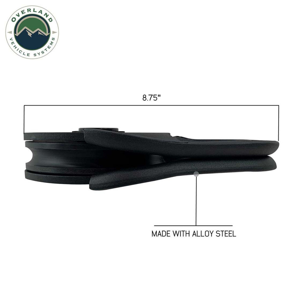 Snatch Block - Heavy Duty Universal dimensions