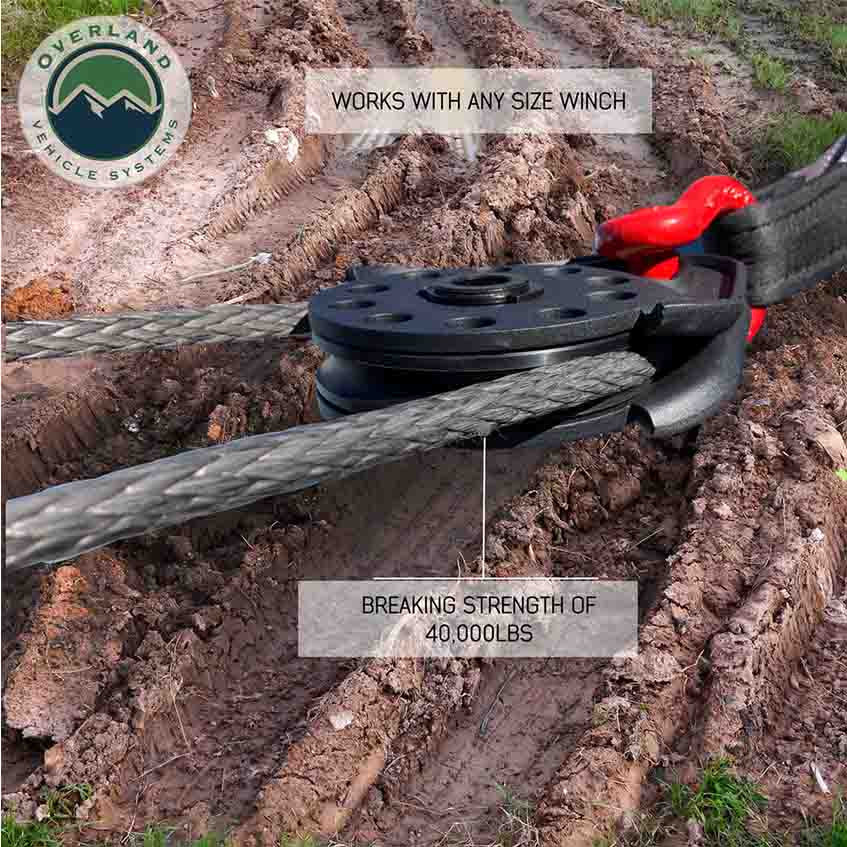 Snatch Block - Heavy Duty Universal in use