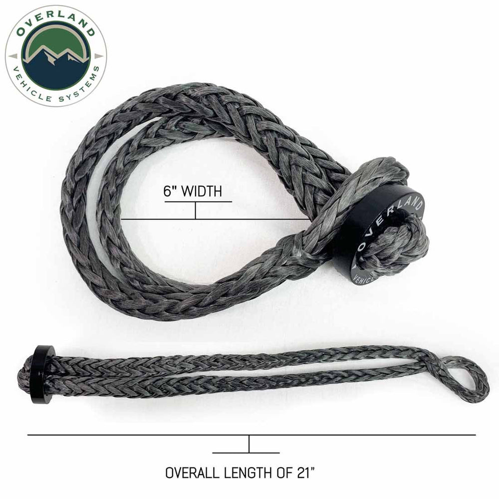 Soft Shackle 5/8" 44,500 lb. With Collar - 22" With Storage Bag dimensions