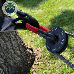 Soft Shackle 5/8" 44,500 lb. With Collar - 22" With Storage Bag in use