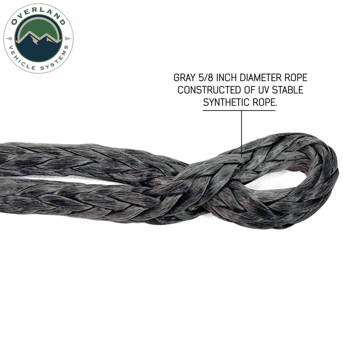 Soft Shackle 5/8" 44,500 lb. With Collar - 22" With Storage Bag eyelet