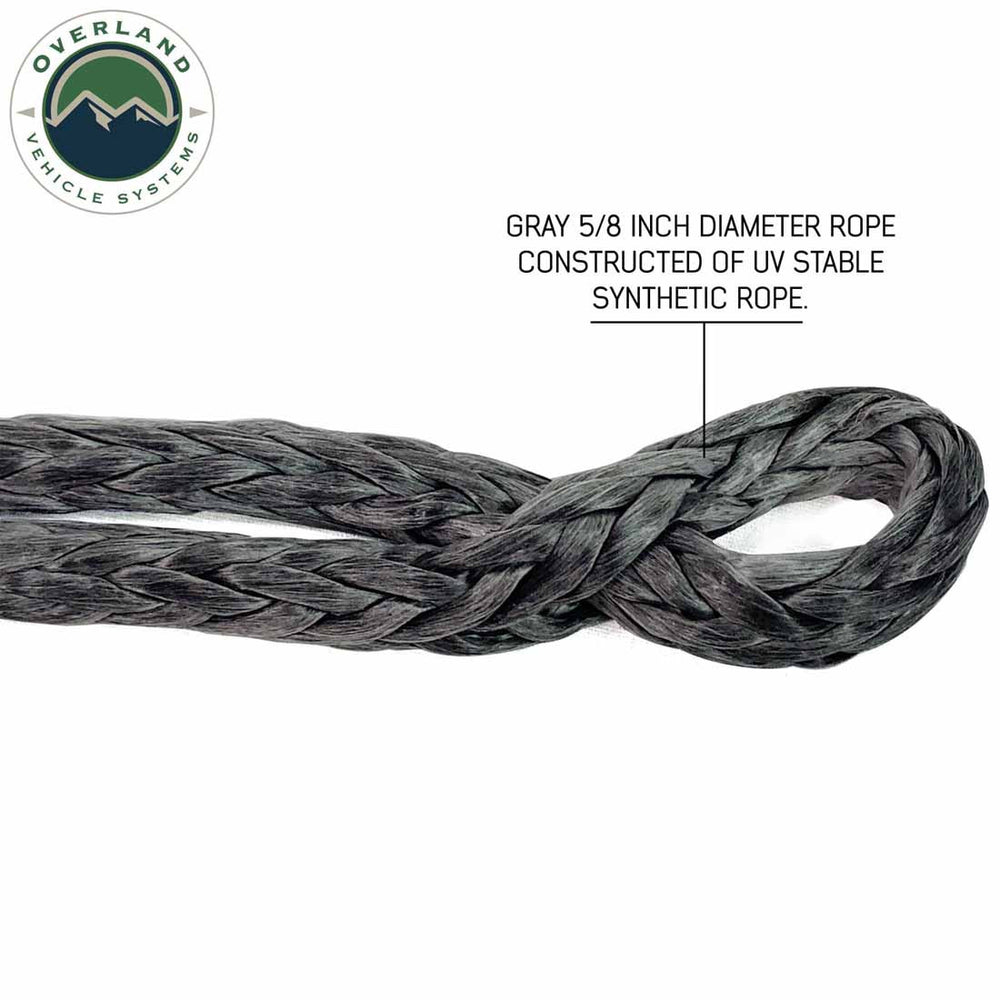 Soft Shackle 5/8" 44,500 lb. With Collar - 22" With Storage Bag eyelet
