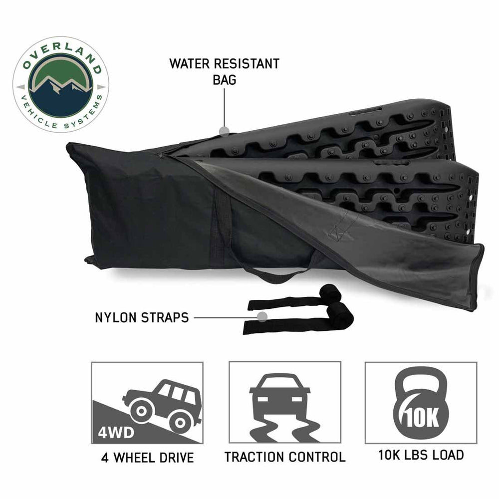 Recovery Ramp With Pull Strap and Storage Bag - Gray/Black Universal features