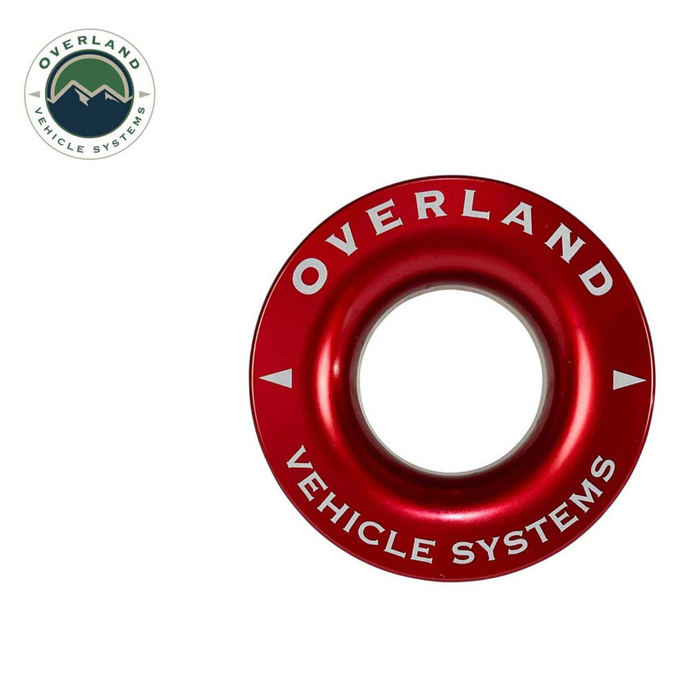 Recovery Ring 2.5" 10,000 lb. Red front