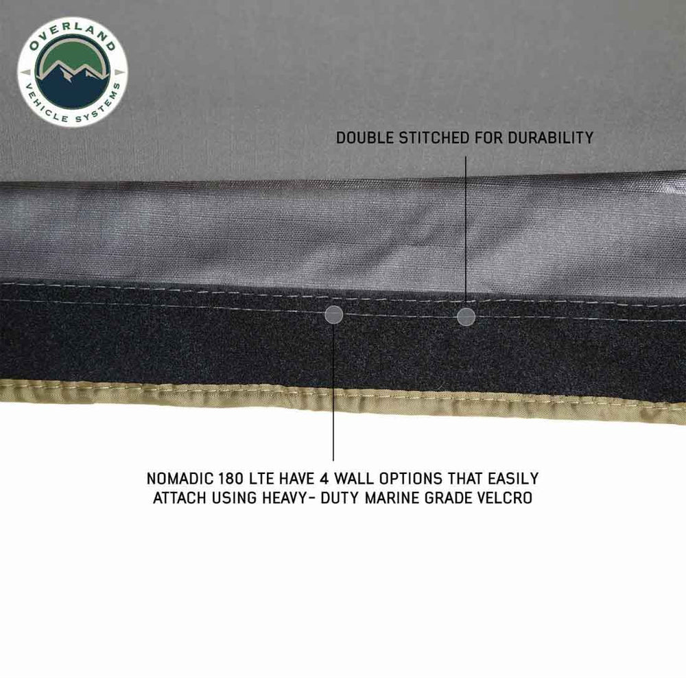 Nomadic 180 LTE 180 Degree Awning close up