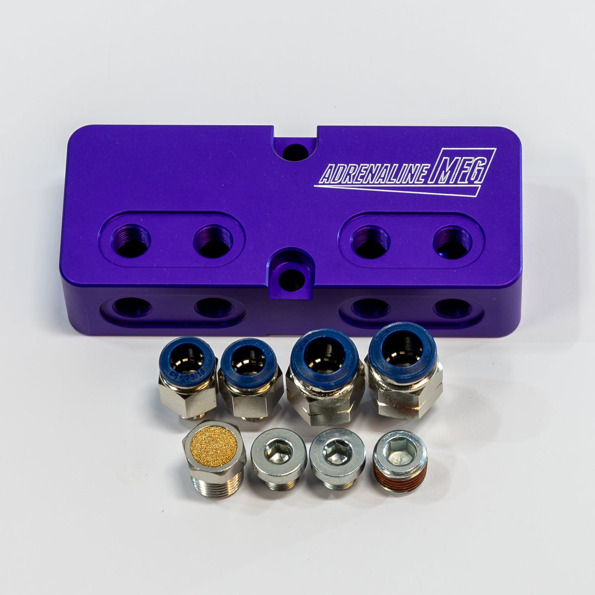 Adrenaline MFG Gearbox Breather & Air Distribution Manifold – Billet Aluminum