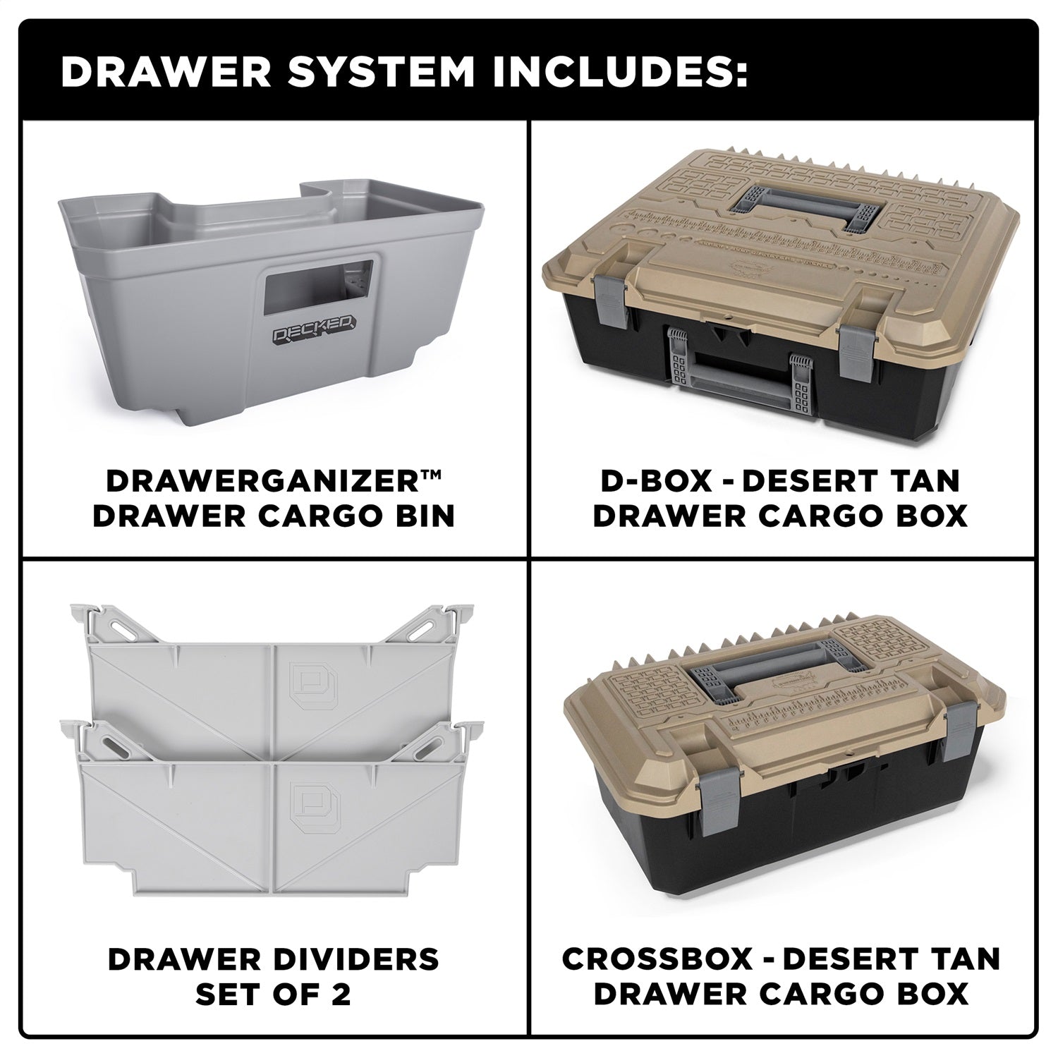 Drawer System + Premium Accessory Pack - Full-Size