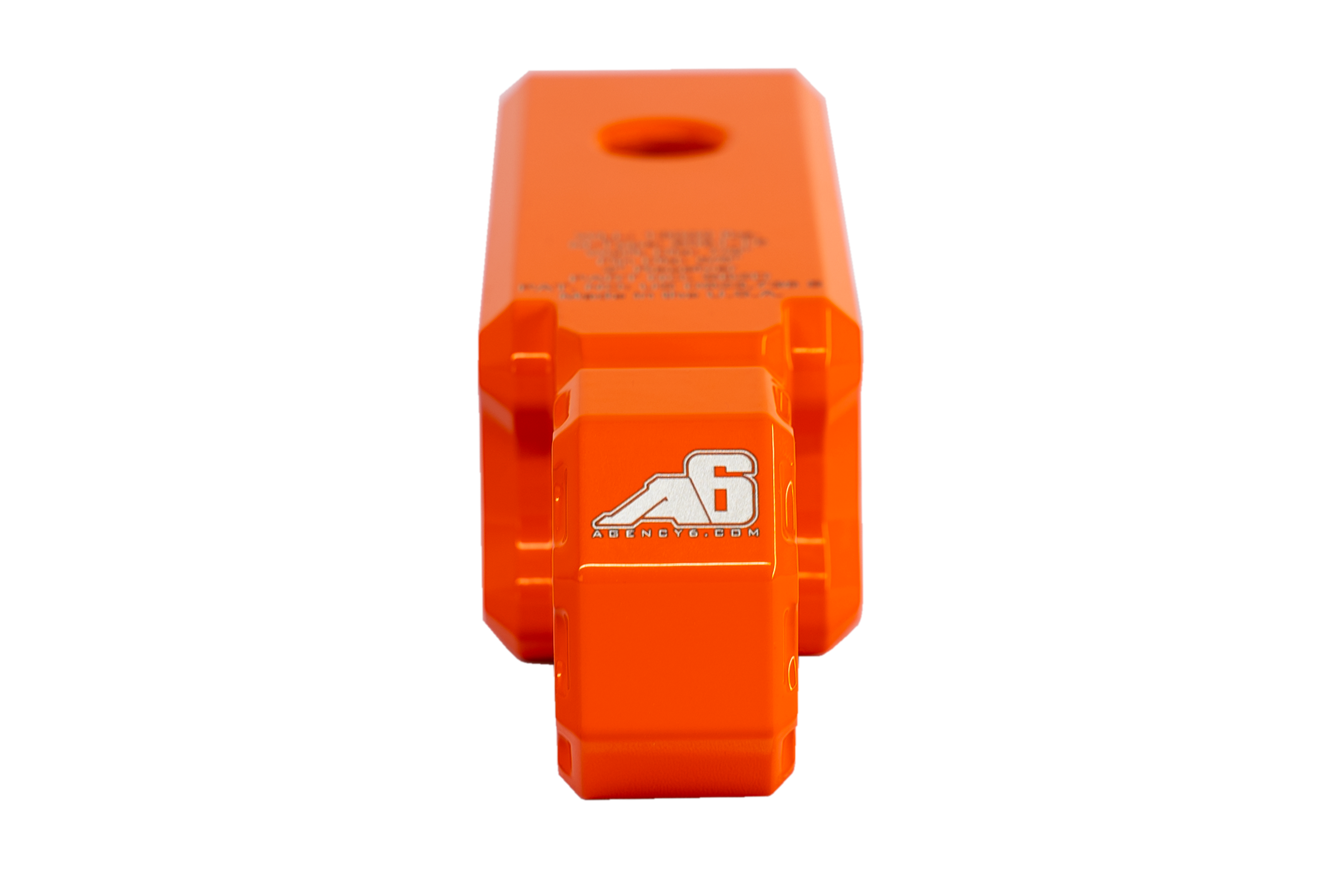 Shackle Block 2" Assembly - Orange