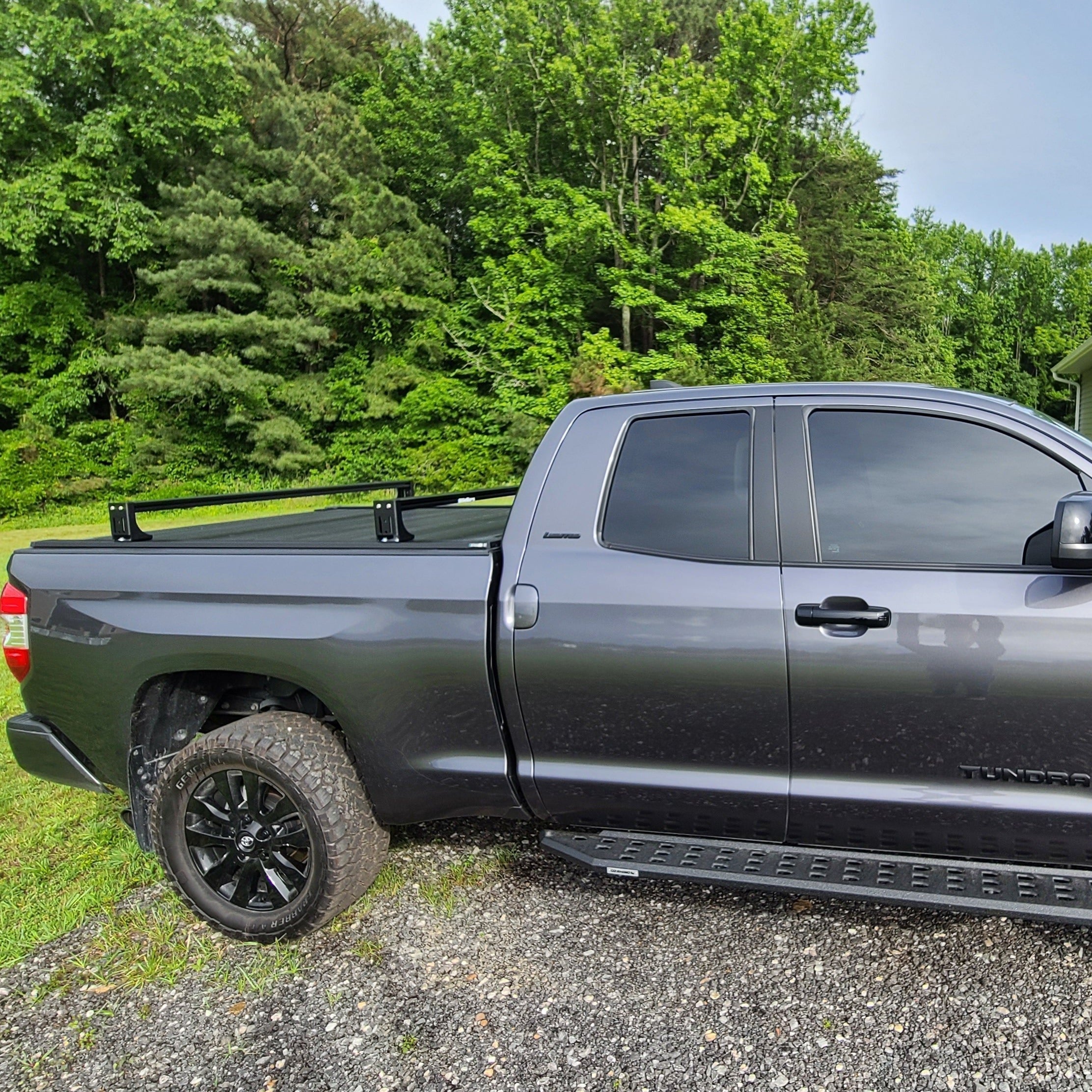 Tundra - Bed Rack for Retractable Covers with T-slots