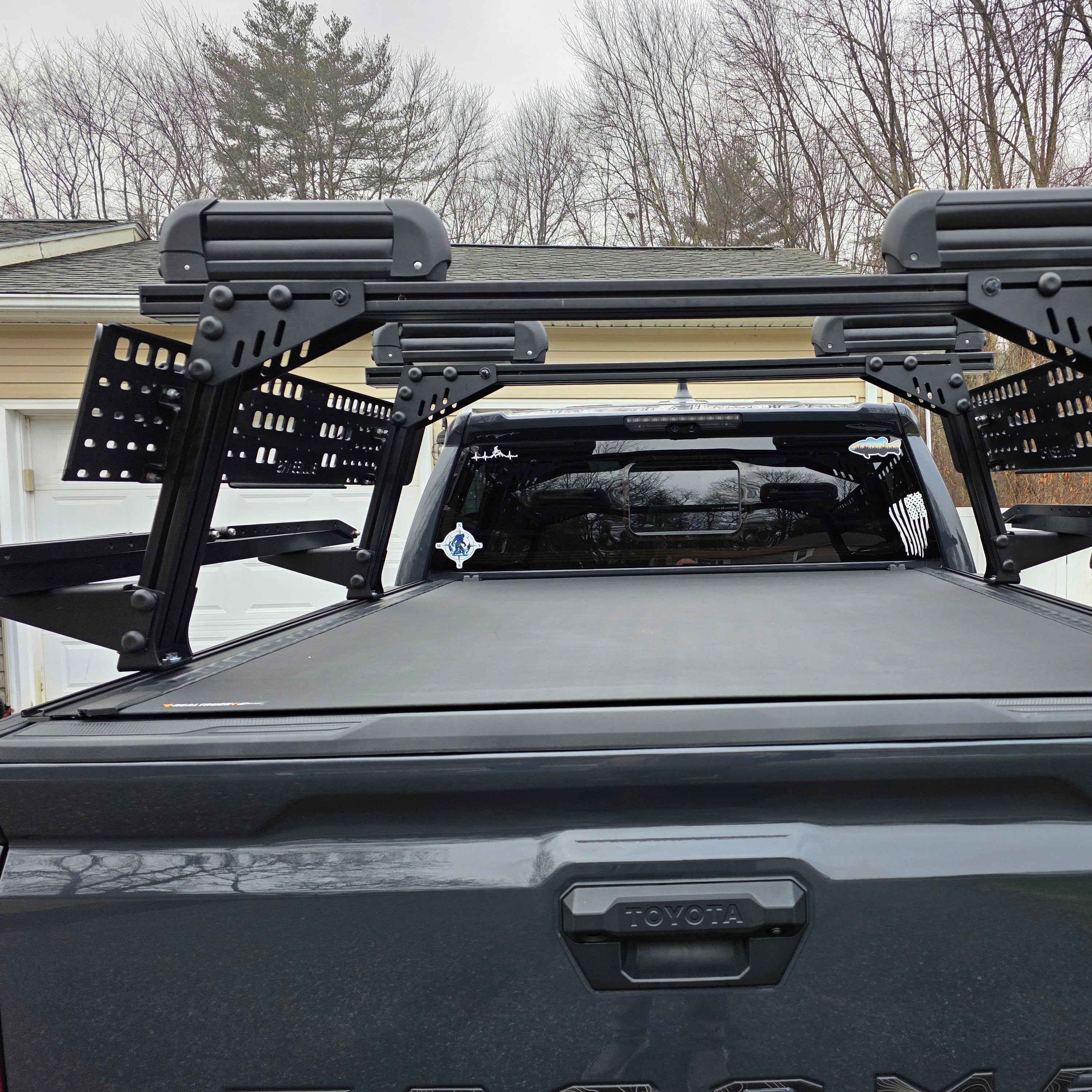 Tacoma - Bed Rack for Retractable Covers with T-slots