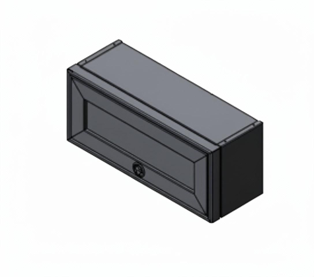 Van Wife Components 30.5" Ekko Head of Bed Cabinet – Powder Coated Aluminum