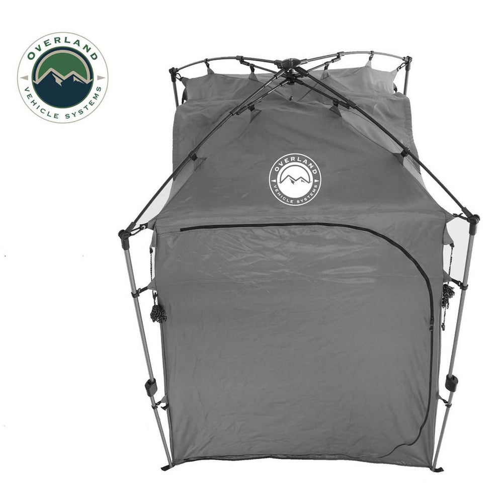 OVS Portable Privacy Room with Shower, Retractable Floor and Amenity Pouches and More – Quick Set Up top